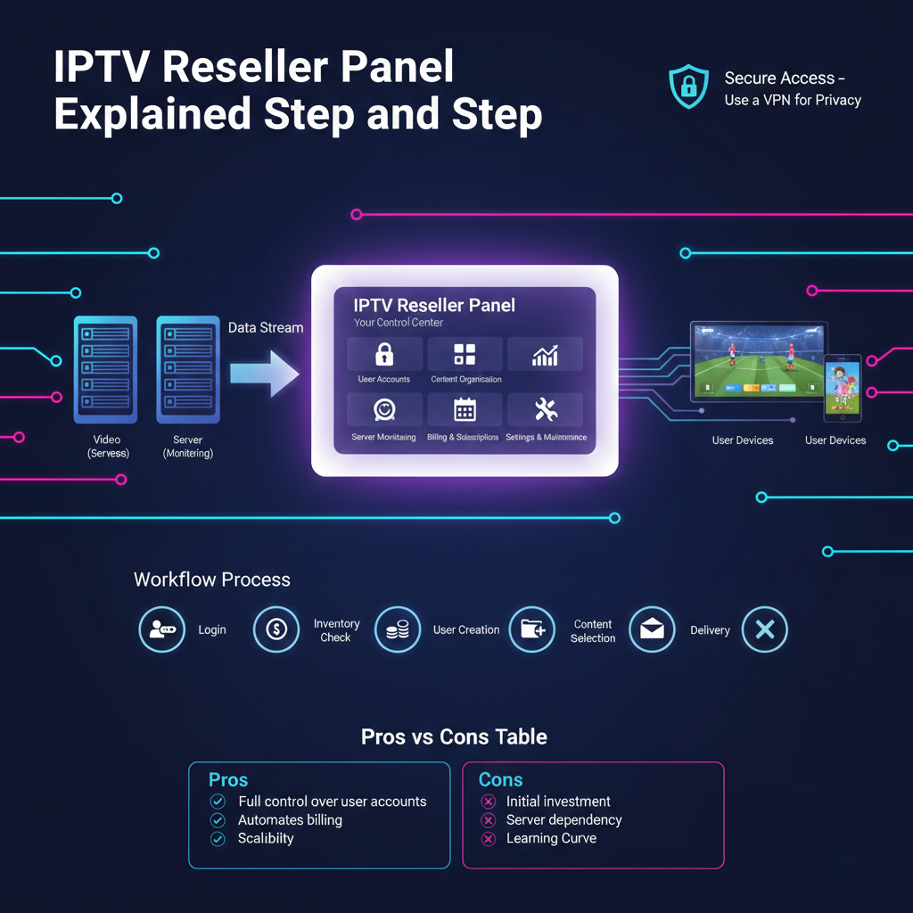 Iptv Reseller Panel Step