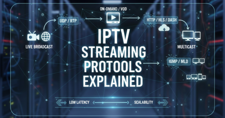 IPTV streaming protocols explained