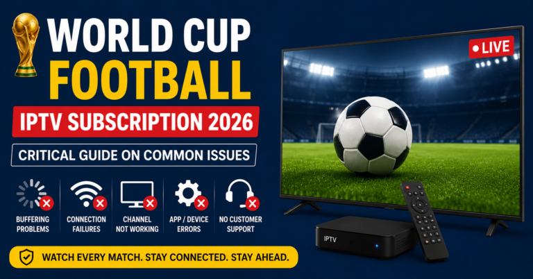 World Cup football IPTV subscription