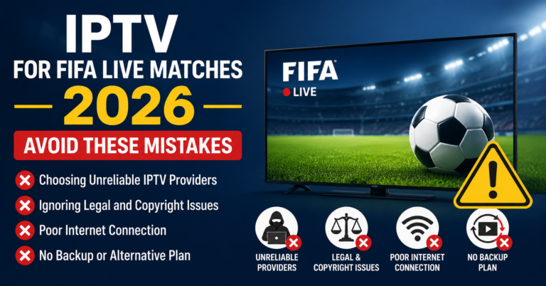 IPTV for FIFA live matches