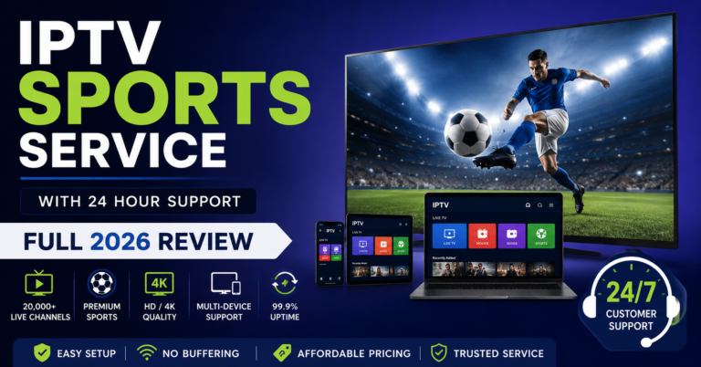 IPTV sports service with 24 hour support