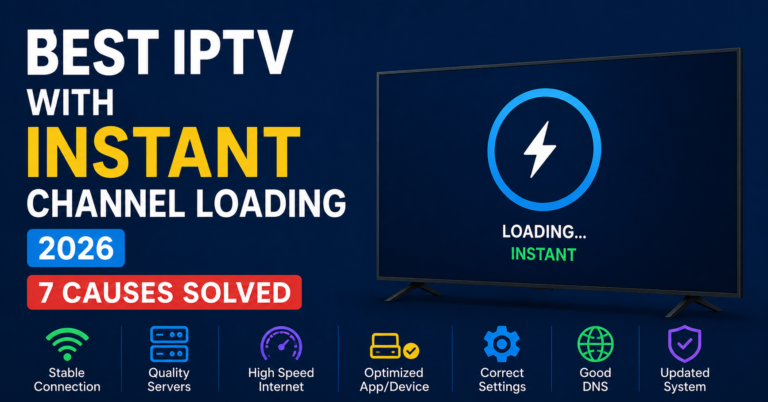 IPTV with instant channel loading