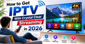 IPTV with crystal clear streaming