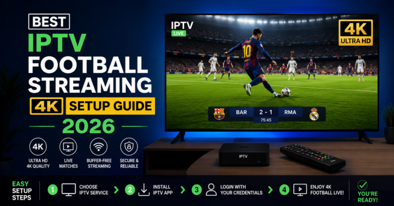 IPTV Football Streaming 4K
