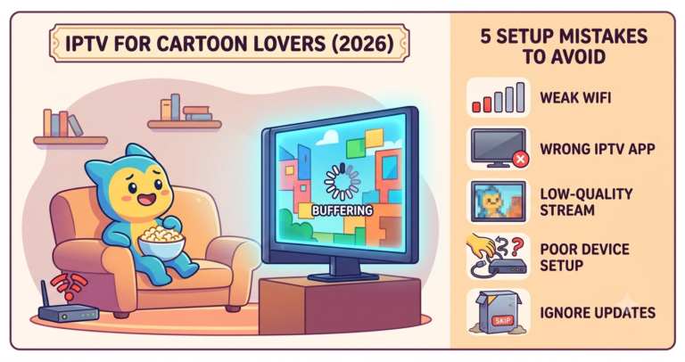 IPTV for cartoon lovers